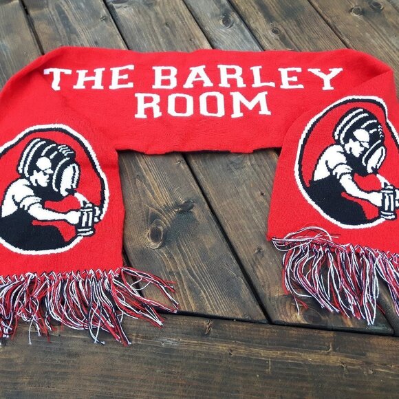 PEC Prince Edward County The Waring House Barley Scarf Double Sided - Picture 2 of 2